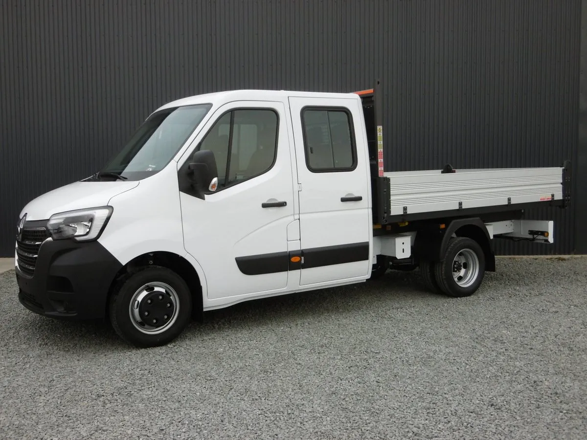 Renault MASTER PHASE 2 L3H1 DOUBLE CAB + BENNE ENERGY DCI 16 Image 1